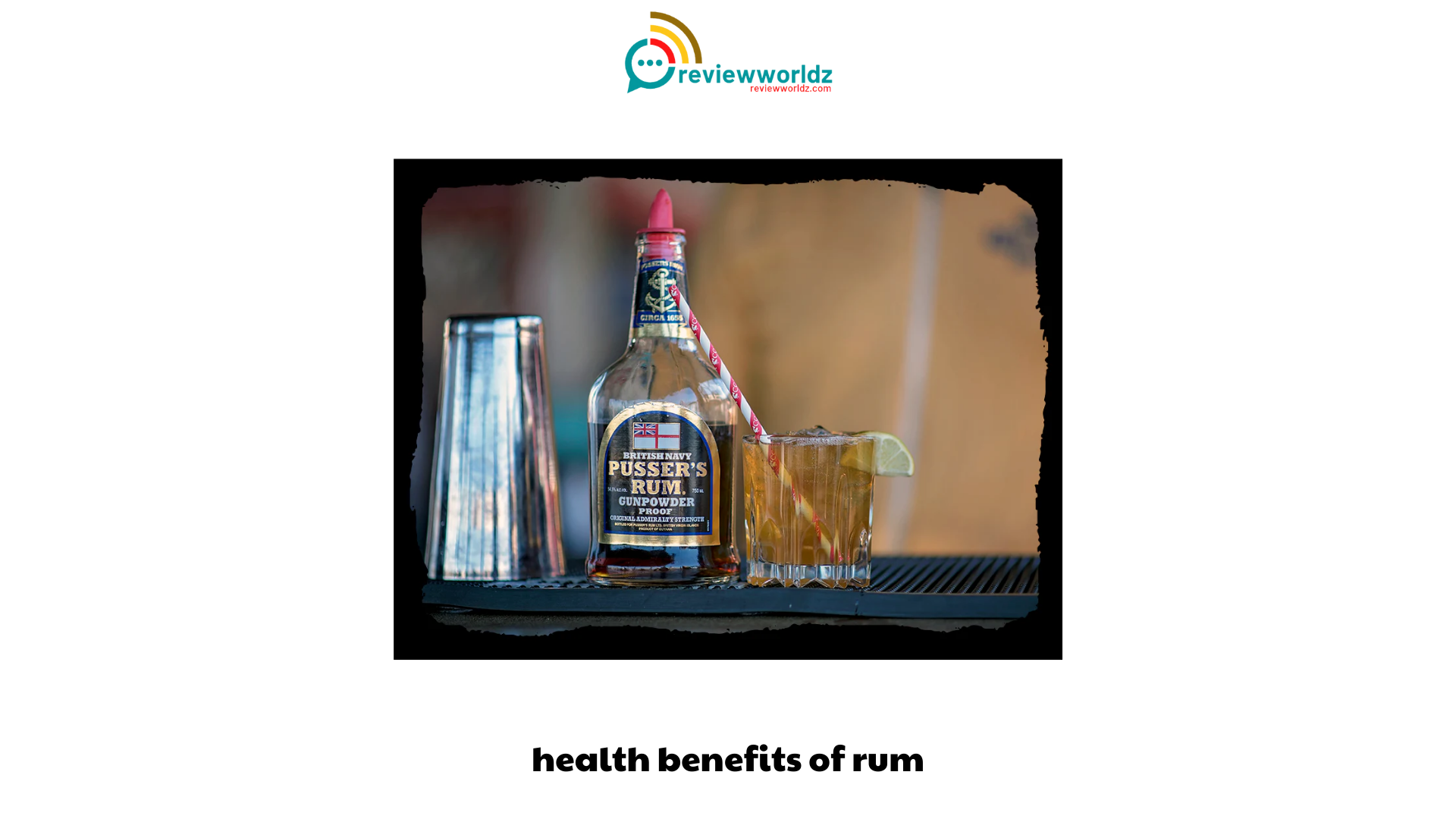 health benefits of rum